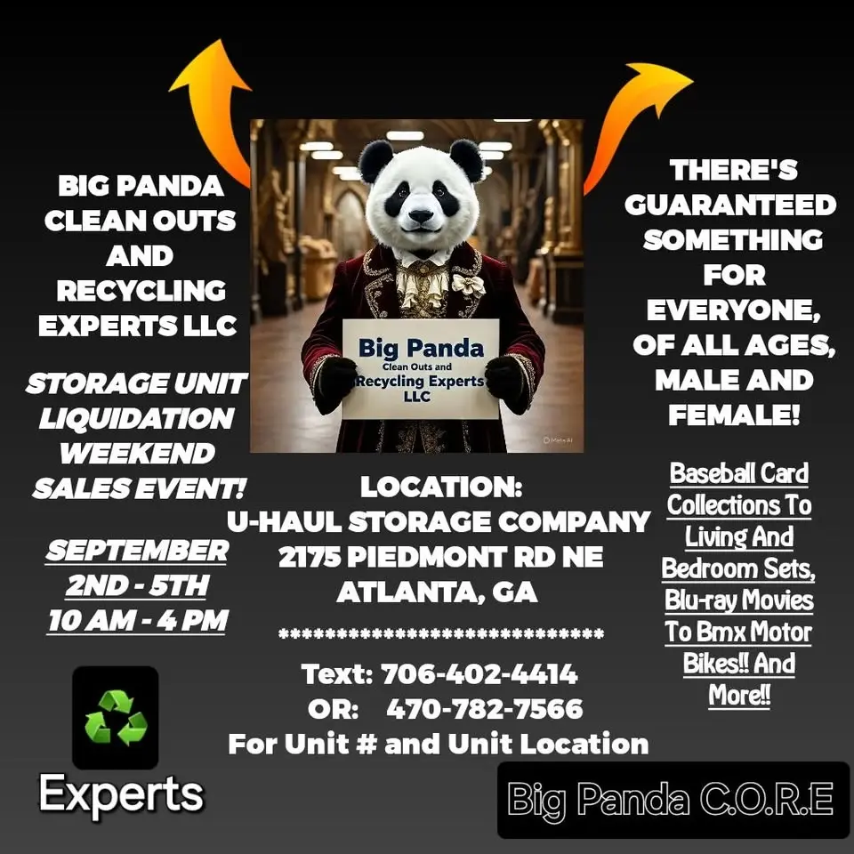 Storage Unit Liquidation Weekend Sales Event!
