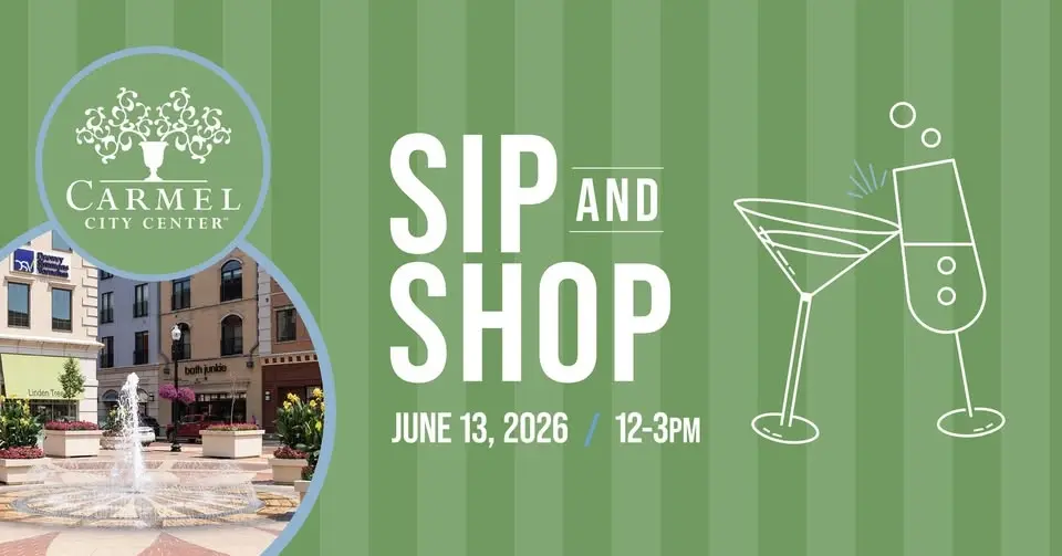 June SIP & SHOP at Carmel City Center