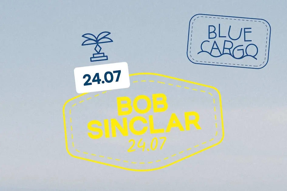 Le Blue Cargo Invite Bob Sinclar
