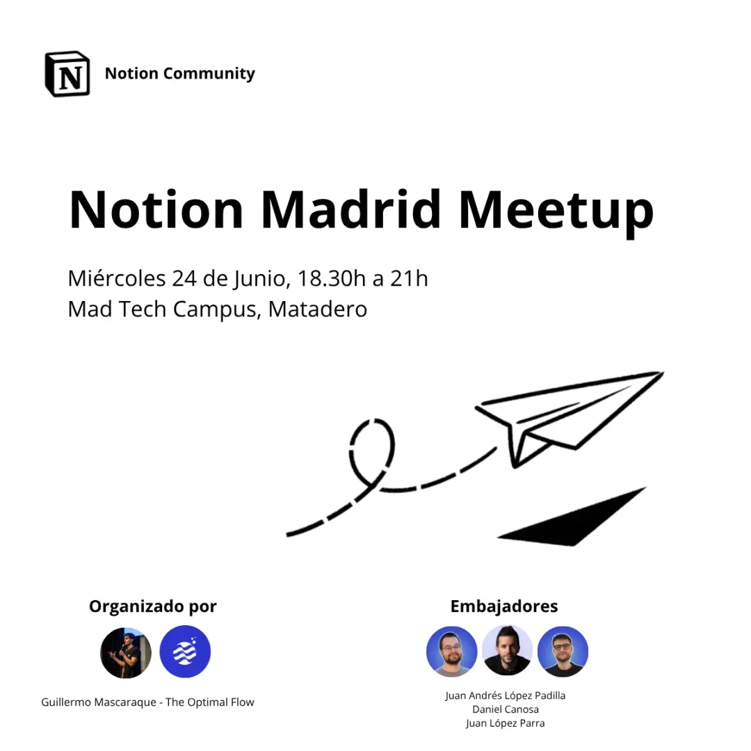 Notion Madrid Community Meetup