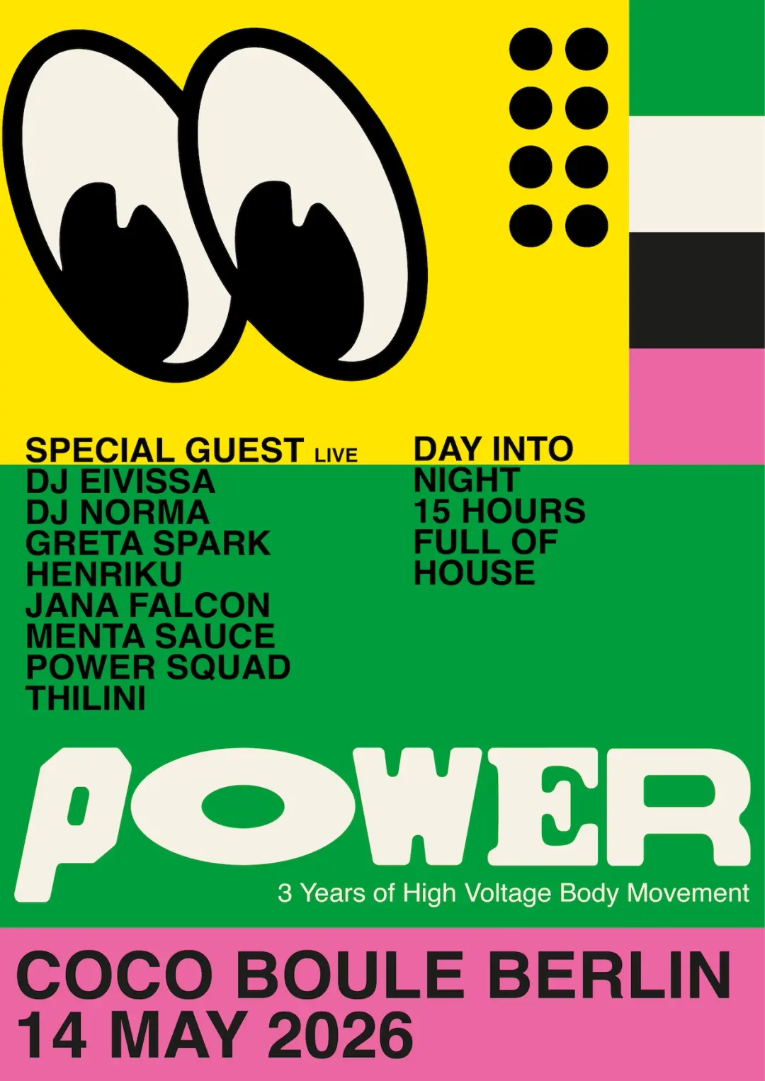 POWER DAYTIME PARTY INDOOR – with Âme live