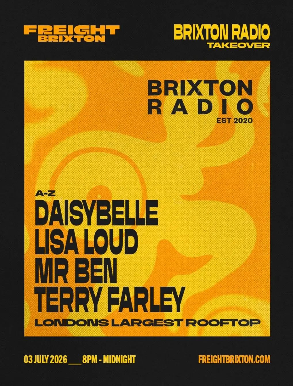 FREIGHT ISLAND TAKEOVER - BRIXTON RADIO