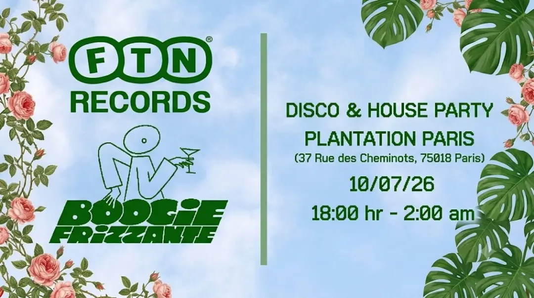 Boogie Frizzante X Ftn Records : Rooftop Party