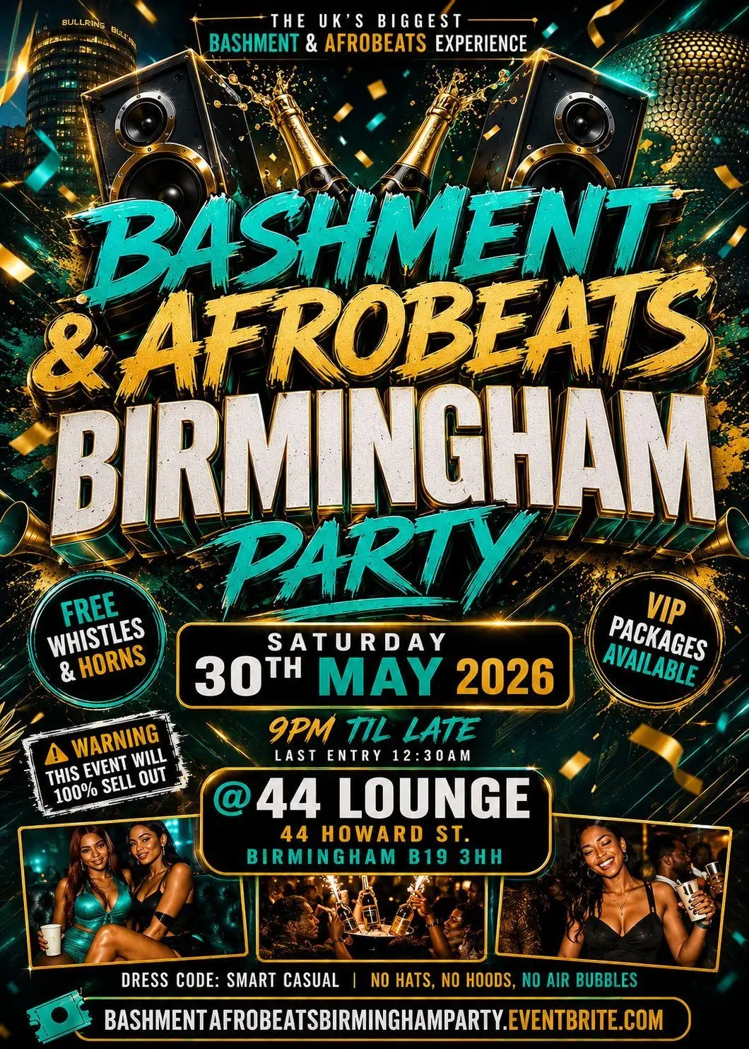 Bashment & Afrobeats - Birmingham Party