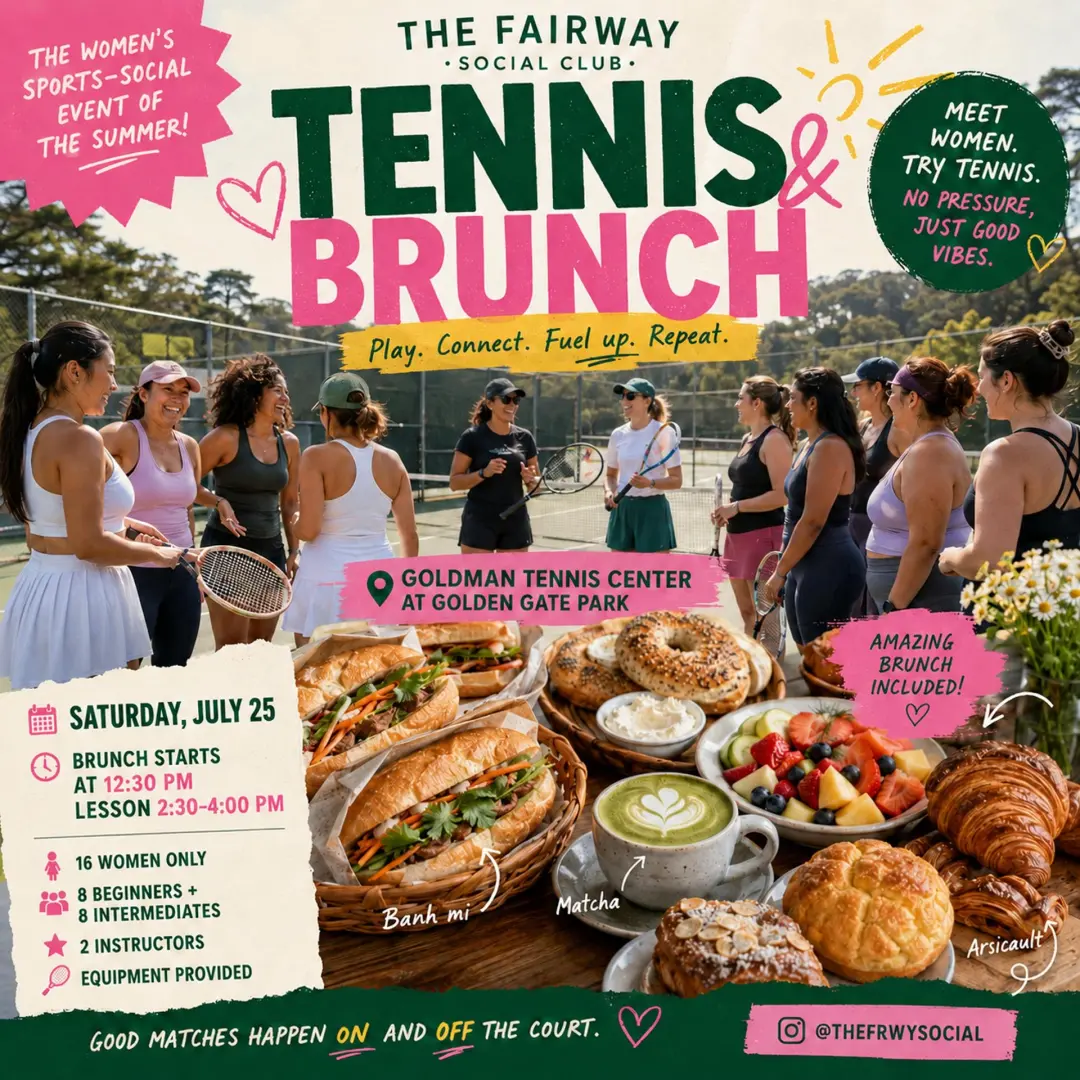 Brunch Before the Baseline: Ladies Tennis & Brunch Social 🩷