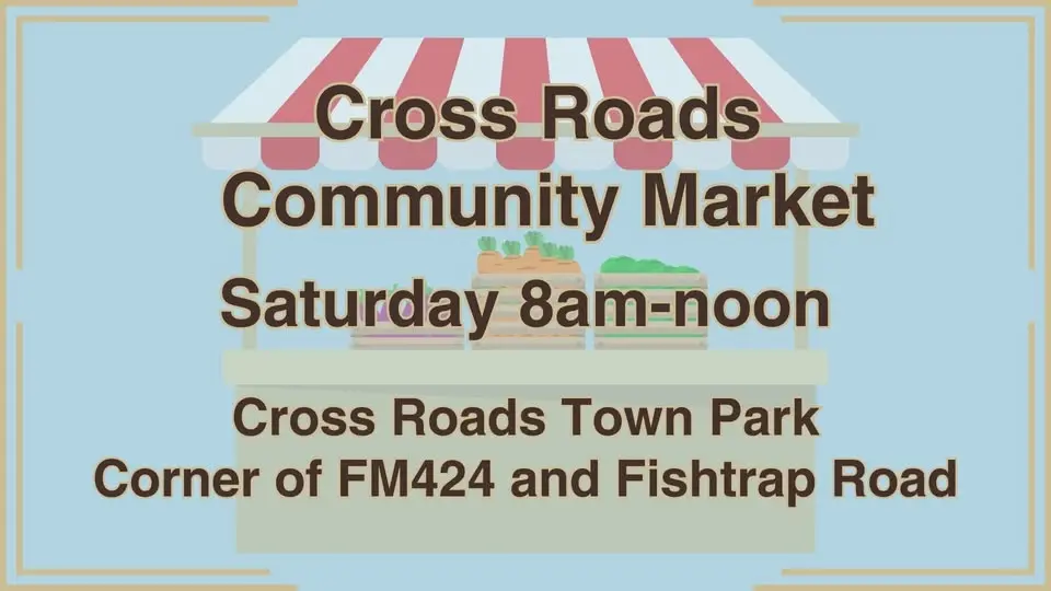 Cross Roads Summer Community Market