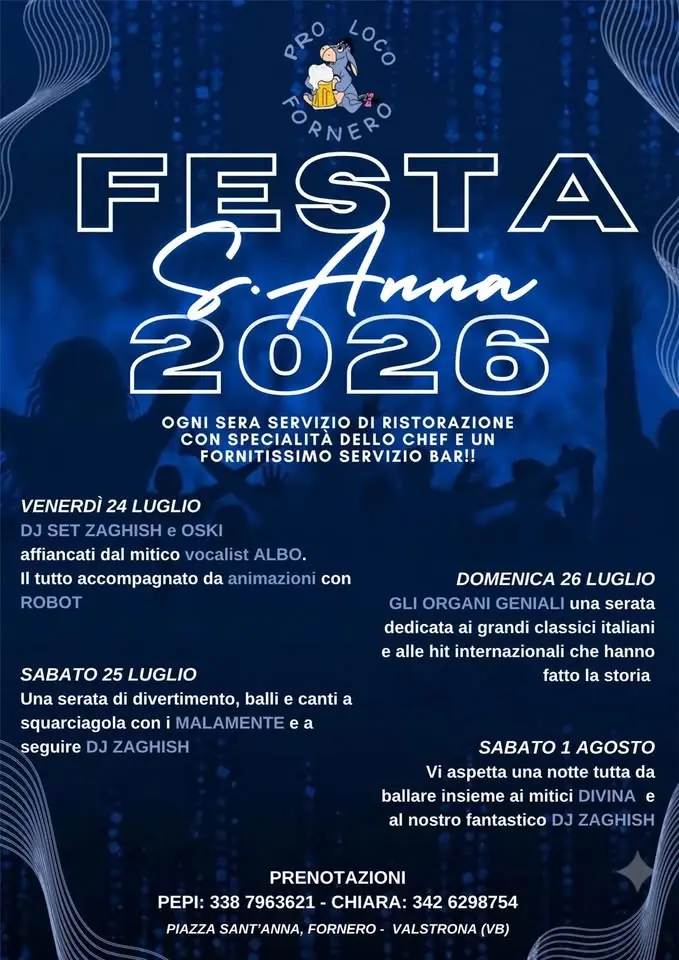Festa S. Anna 2026