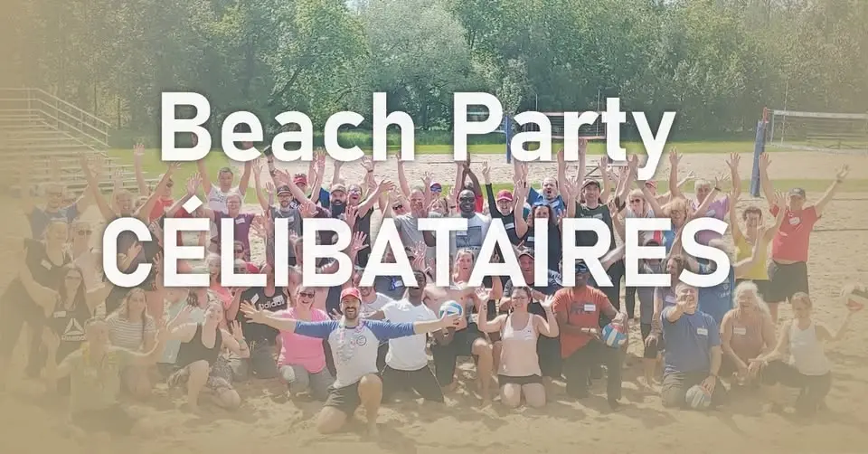 Marche et beach party entre célibataires // Montréal // 30-50 ans