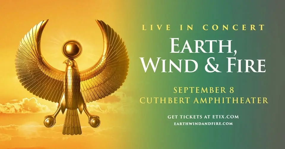 Earth, Wind & Fire at the Cuthbert Amphitheater