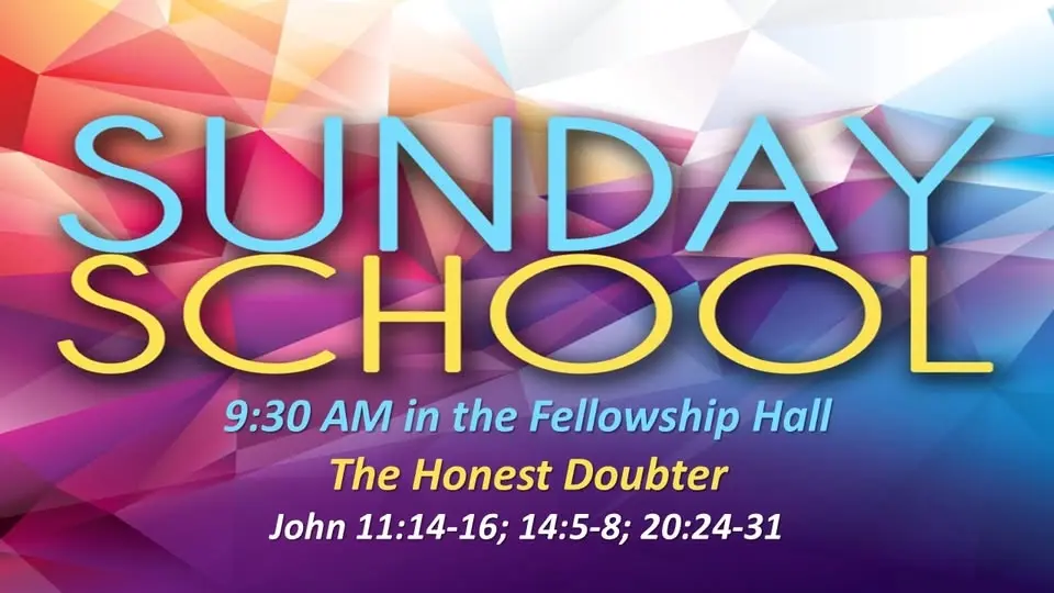 The Honest Doubter - John 11:14-16; 14:5-8; 20:24-31