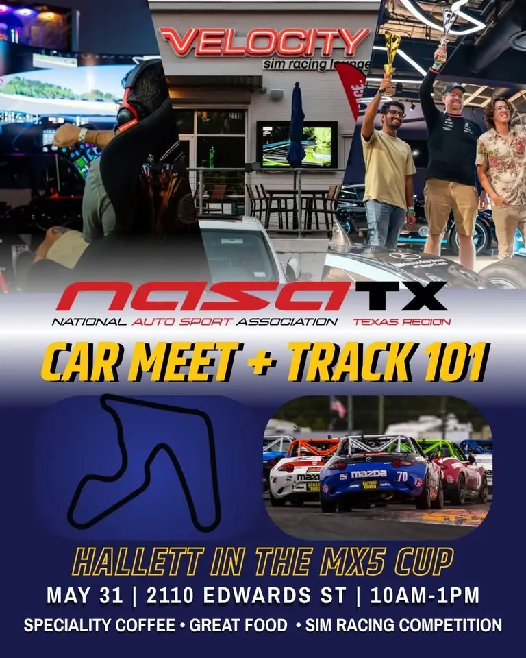 NASATX Car Meet + Track 101