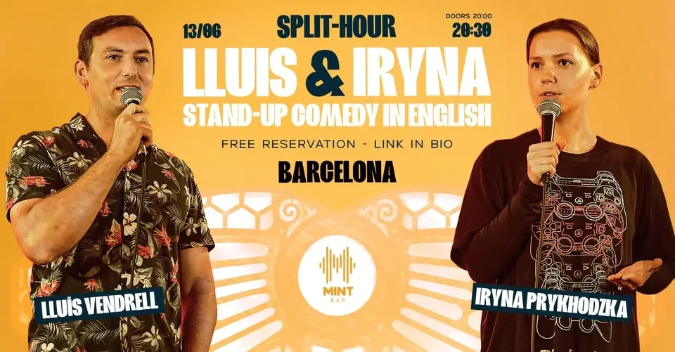 LLUIS & IRYNA • Stand-up Comedy in English