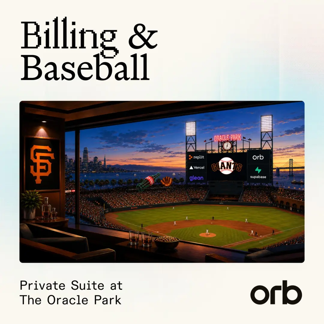 Billing & Baseball with Orb — Scaling AI Revenue in a Usage-Based World
