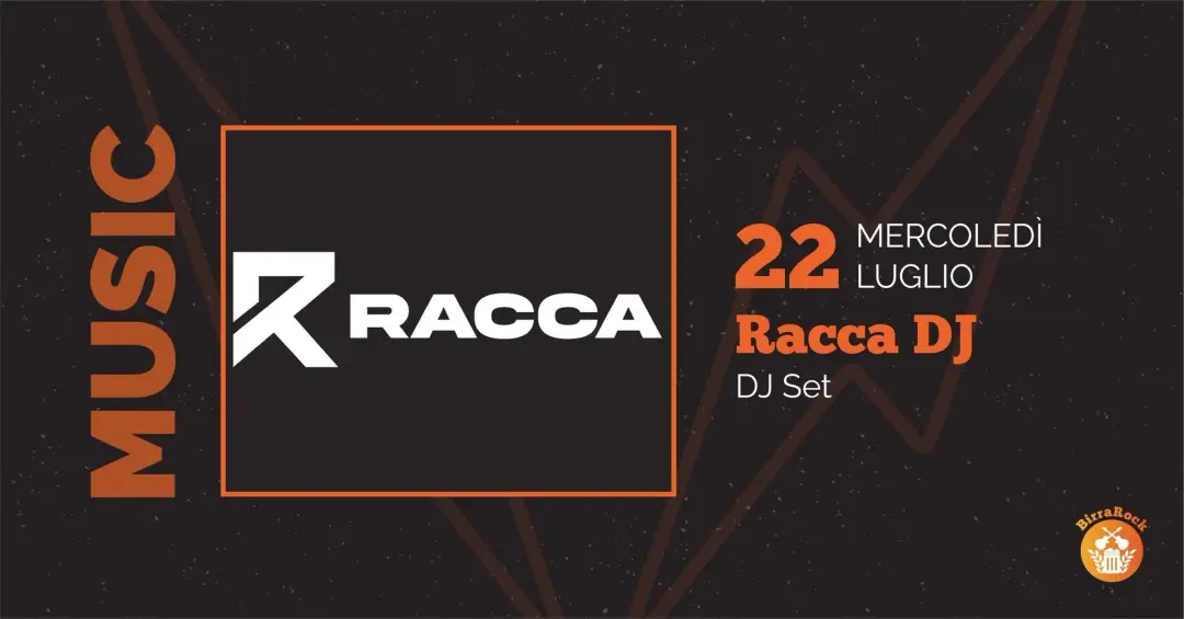 RACCA DJ 🔸Dj set live @BirraRock - Caselle (VE) | Merc 22 Luglio 26