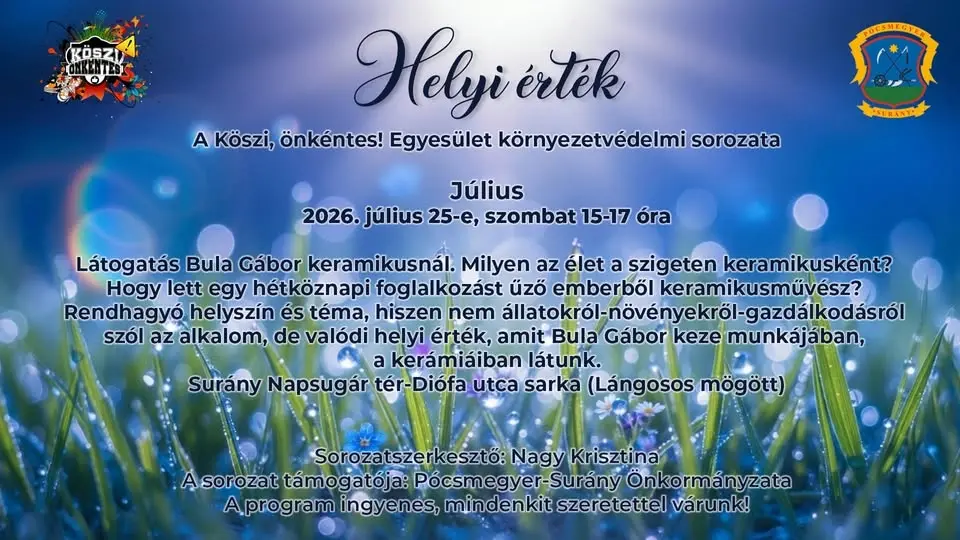 Látogatás Bula Gábor keramikusnál