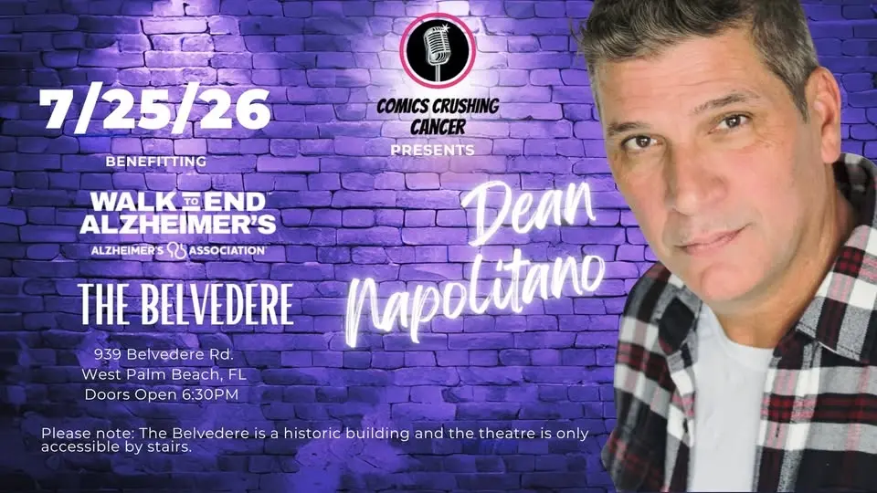 Comedian Dean Napolitano at The Belvedere