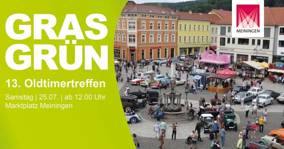 Grasgrün Meiningen: 13. Oldtimer Treffen
