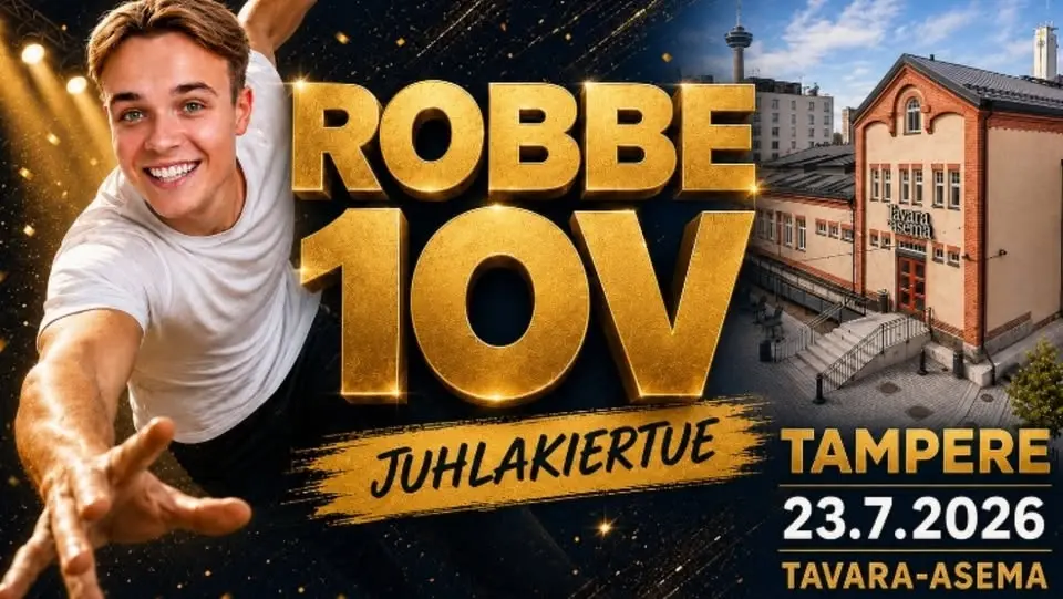 ROBBE 10v. JUHLAKIERTUE 23.7. | Tavara-asema