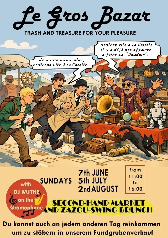 Le Gros Bazar - Swing Brunch à "La Cocotte", Berlin-Schöneberg