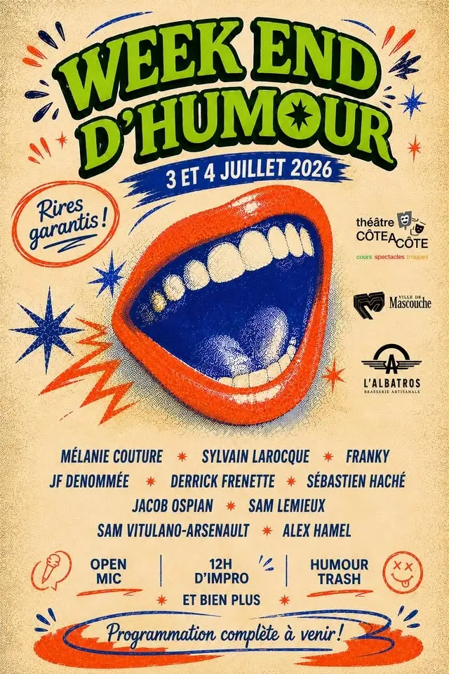 WEEK-END D'HUMOUR À MASCOUCHE