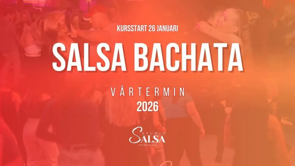 Salsa & bachata - gratis prova-på ⚡️ 18-25 januari, terminsstart 26 januari 💃