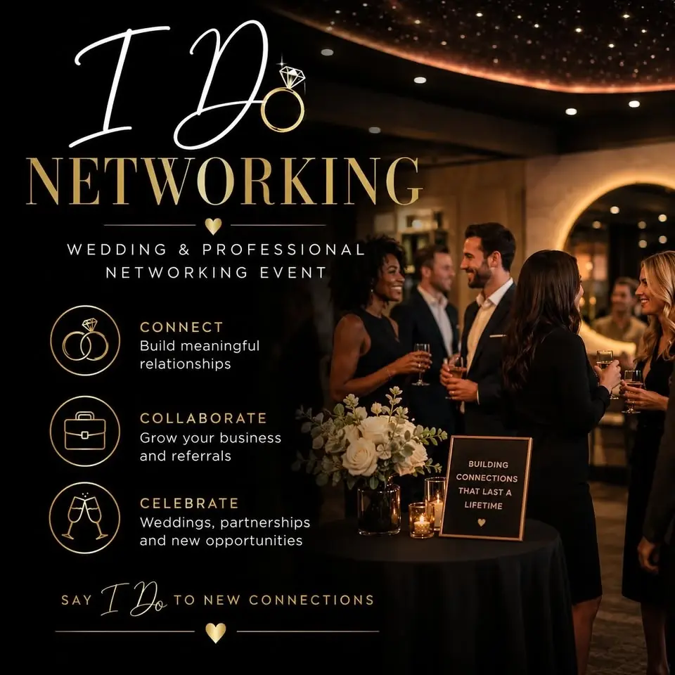 I DO Networking / Social sponsored by Barbie's Bridal Boutique