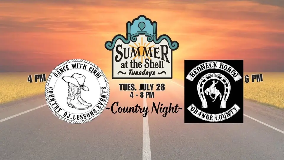 Line Dance with Cindi & Redneck Rodeo OC / Summer at the Shell Tuesdays