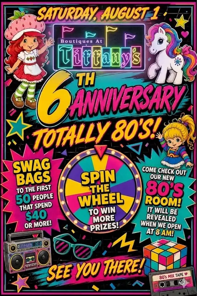 Come celebrate with us! 6 years in business!