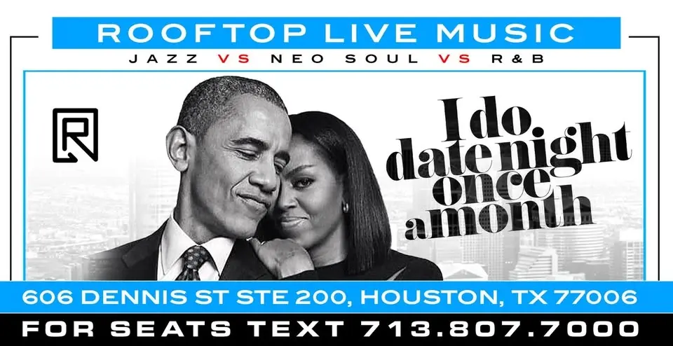 ROOFTOP LIVE MUSIC - R&B FRIDAYS @ RESET - TEXT 713.807.7000