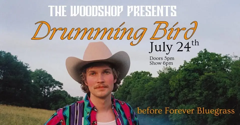 Drumming Bird Live at The Woodshop