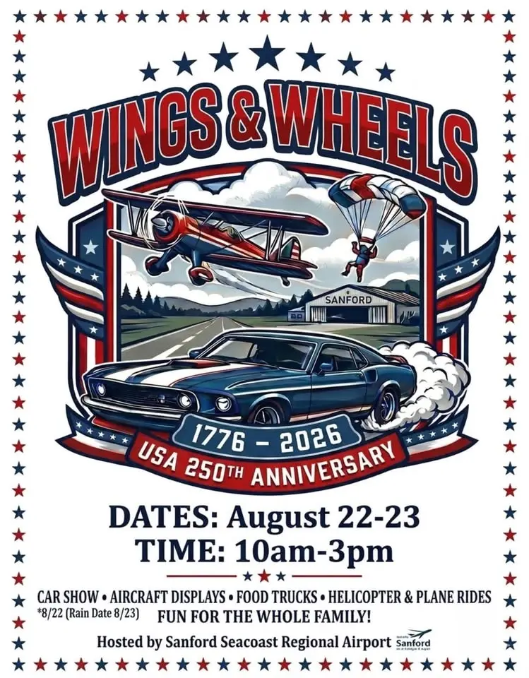 2026 Sanford Wings and Wheels 