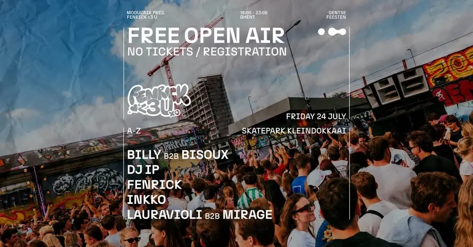 MODUL'AIR Presents Fenrick <3U (free open air)