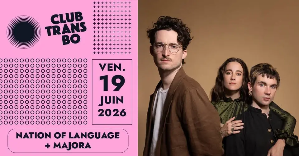 Nation of Language + Majora en concert • Club Transbo • Lyon Métropole