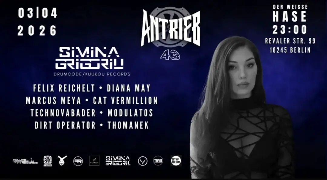 Antrieb 43 W/ Simina Grigoriu & VBR Residents