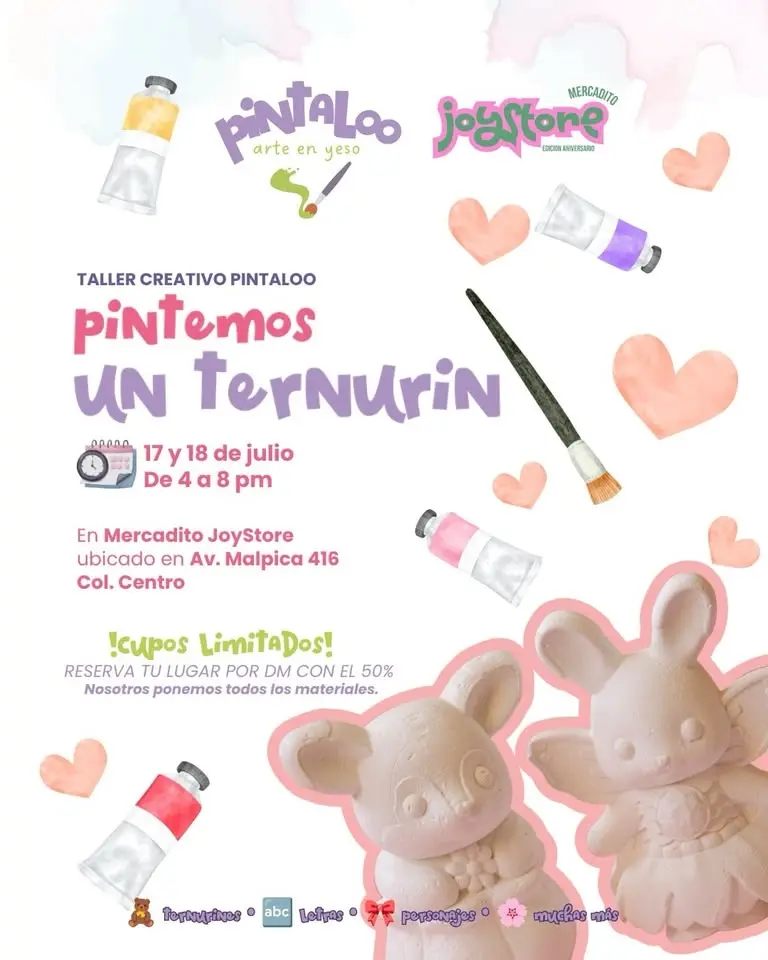 Taller creativo Pintaloo 🎨💜✨