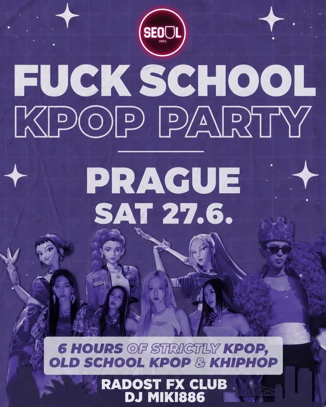 Fuck School Kpop Party