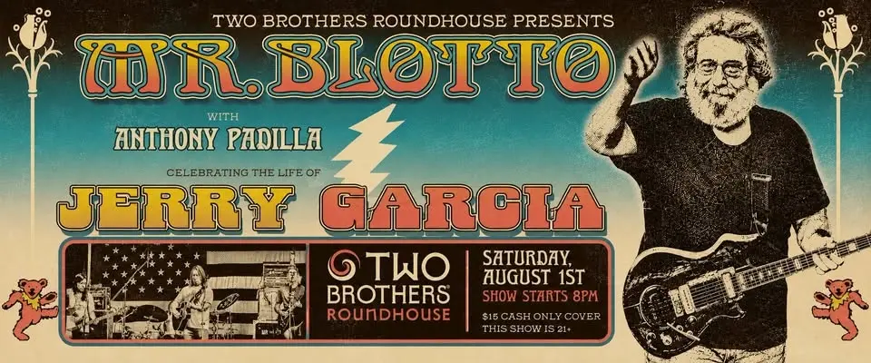 Mr. Blotto - Jerry Garcia Birthday Bash - wsg/Anthony Padilla