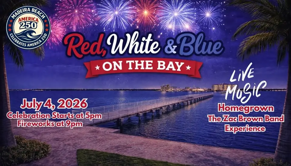 Red, White, & Blue On The Bay