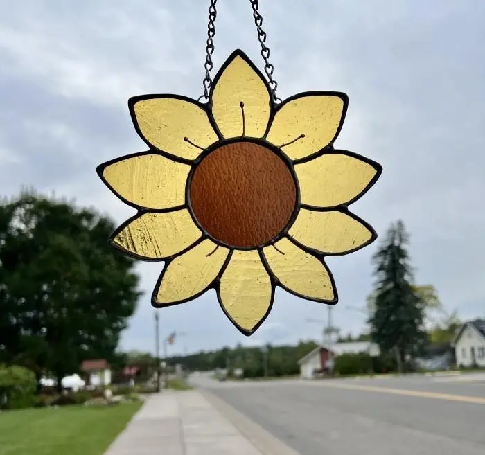 Stained Glass Sunflower Workshop