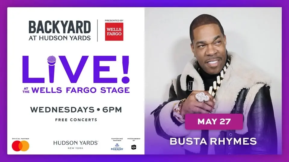 Live Concerts! On The Wells Fargo Stage: Busta Rhymes