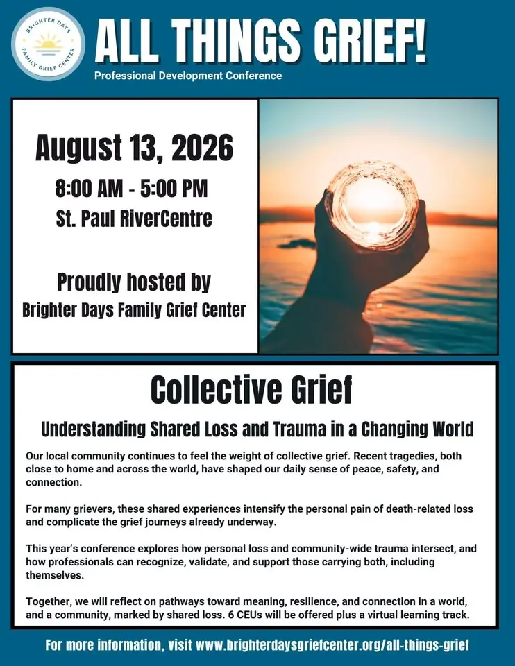 All Things Grief! Professional Development Conference