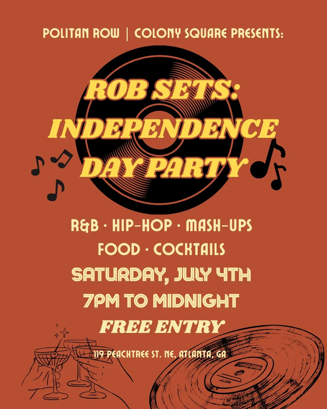 Rob Sets: Independence Day Party 🎉