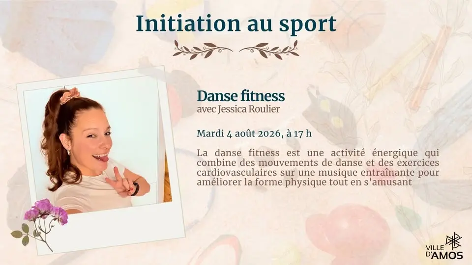 Initiation au sport - Danse Fitness avec Jessica Roulier