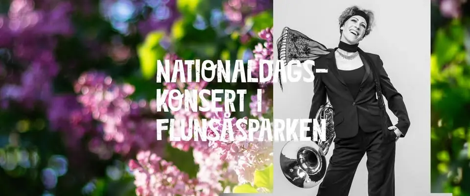 Nationaldagskonsert i Flunsåsparken