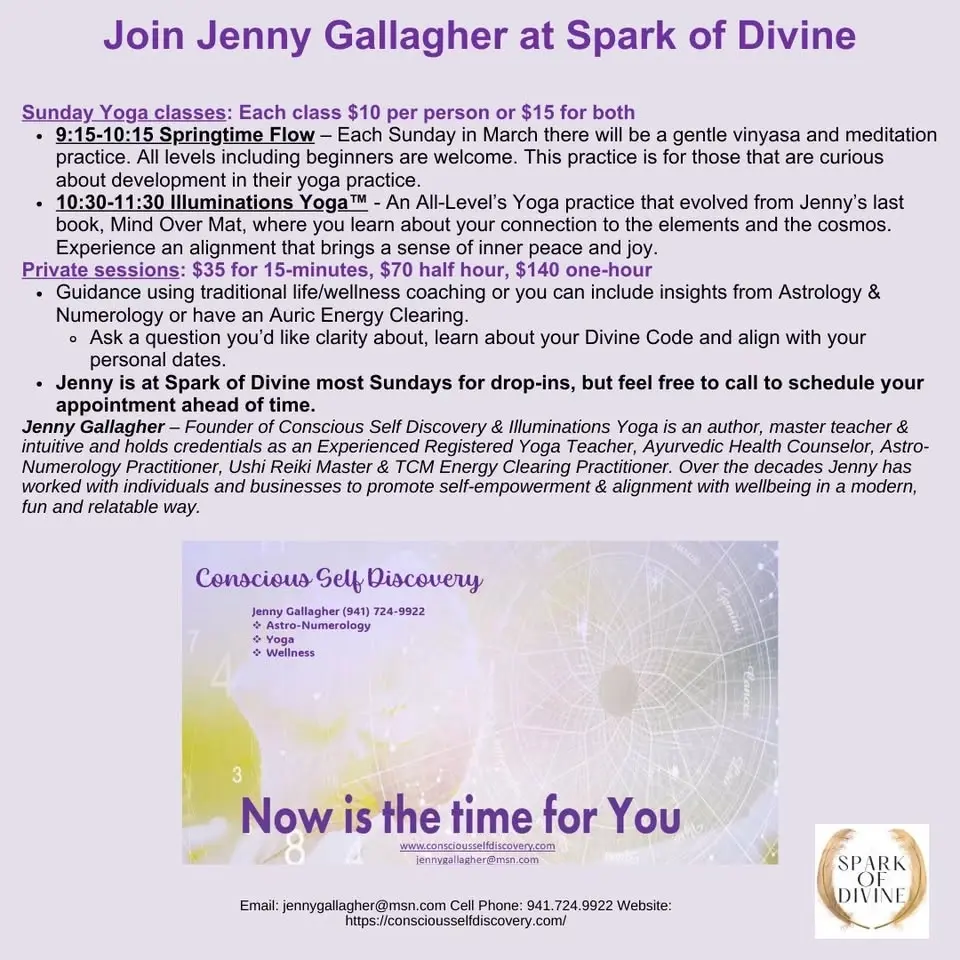 Private sessions with Jenny G