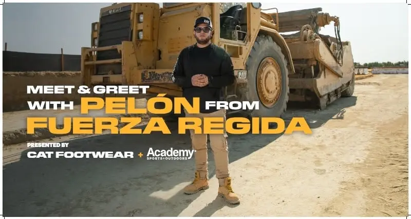 Meet Pelón of Fuerza Regida // Presented by Cat Footwear and Academy Sports + Outdoors