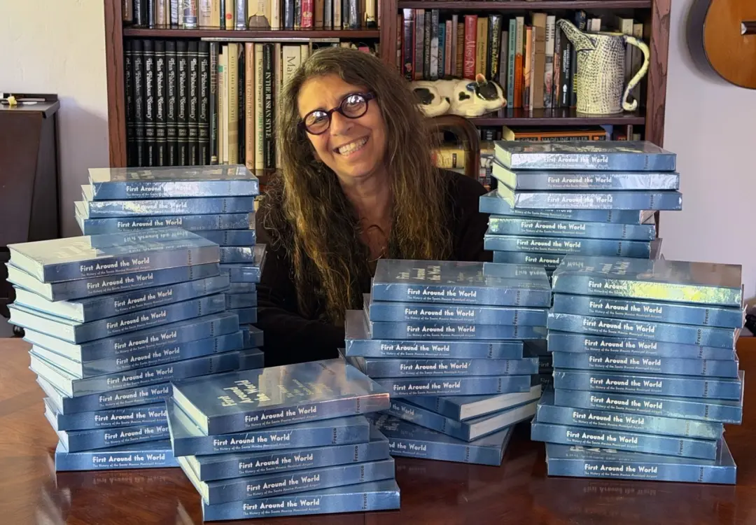 Book talk and signing with Nina Fresco, author of First Around the World: The History of the Santa Monica Municipal Airport