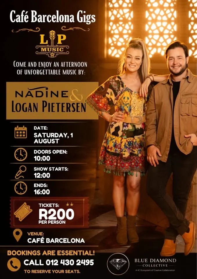 Nádine & Logan Pietersen Live @ Cafe Barcelona