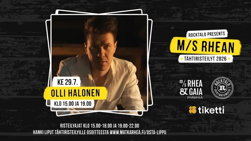 Olli Halonen (soolo) - M/S Rhean Tähtiristeilyt 2026