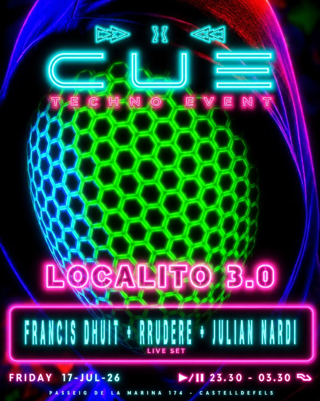 CUE TECHNO EVENTO